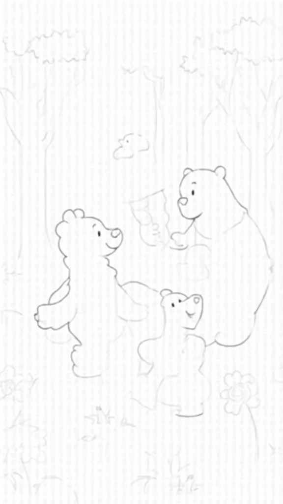 coloriage Berenstain Bears